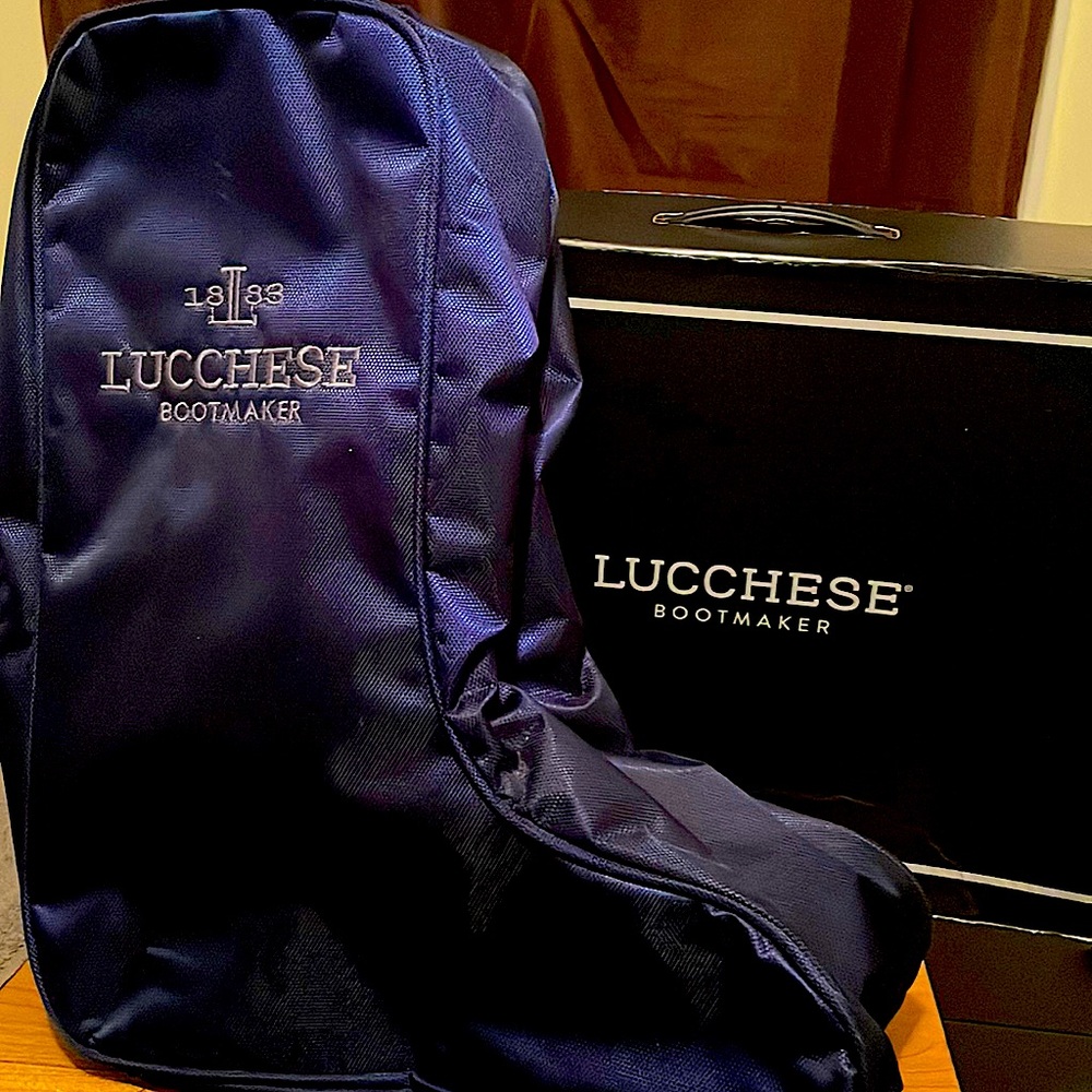 Famous Lucchese Boot Bag and Box